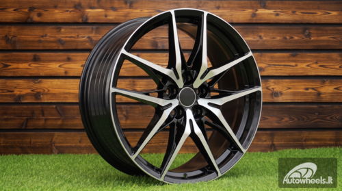 Ratlankis R18x7  5X114.3  ET  35  60.1  3S1405  Black Polished (MB)  For TOYOT  (K4)  (HYBRID FORGED)