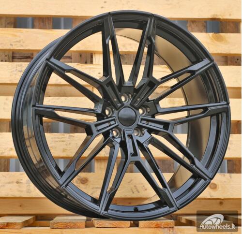 Ratlankis R19x8  5X120  ET  36  72.6  I0294  (FBX164)  Black (BL)  For BMW  (Z3)  (HYBRID FORGED Rear+Front)