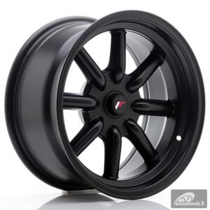 JR Wheels JR19 16x8 ET-20-0 BLANK Matt Black