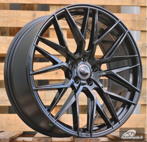 Ratlankis R17x7  5X105  ET  40  56.6  HX035  (YF0431)  Black (BL)  For HAXER  (M)  (HYBRID FORGED)