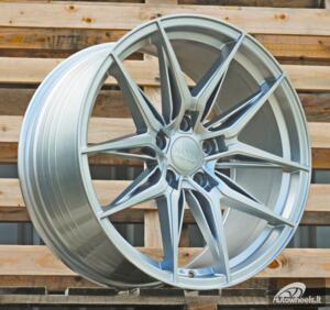 Ratlankis R20x9  5X112  ET  31  66.5  HX036  (IN3614F)  Silver Shining (SS)  For HAXER  (M)  (HYBRID FORGED Rear+Front)
