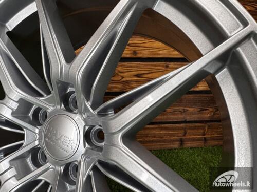 Ratlankis R20x9  5X112  ET  31  66.5  HX036  (IN3614F)  Silver Shining (SS)  For HAXER  (M)  (HYBRID FORGED Rear+Front)