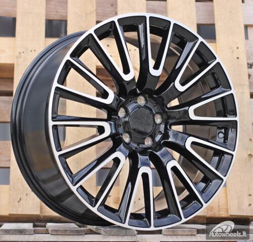 Ratlankis R20x8.5  5X112  ET  36  66.6  H3420F  Black Polished (MB)  For MER  (M)  (HYBRID FORGED Rear+Front)