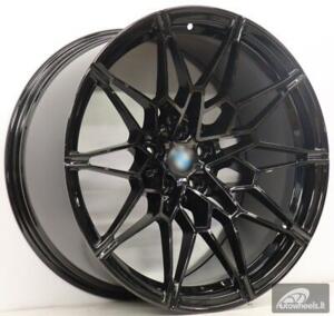 Ratlankis R20x9.5  5X112  ET  20  66.6  IN3650F  Black+Tinted Face (BLTF)  For BMW  (M)  (HYBRID FORGED Front R20+Rear R21 (BMW M-Competition (M3 G80/G81 LCI/M4 G82/G83 LCI))