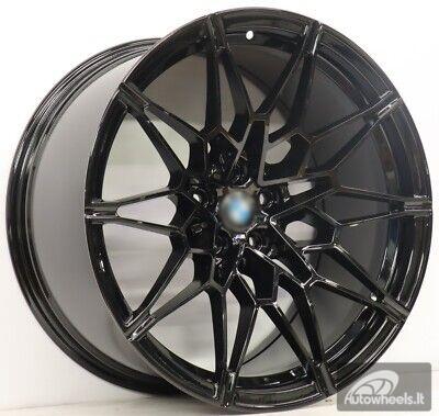 Ratlankis R21x10.5  5X112  ET  20  66.6  IN3650F  Black (BL)  For BMW  (M)  (HYBRID FORGED Front R20+Rear R21 (BMW M-Competition (M3 G80/G81 LCI/M4 G82/G83 LCI))