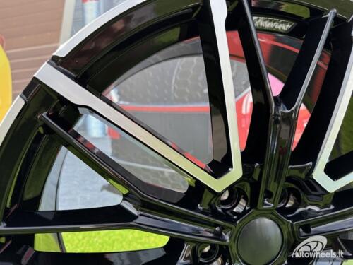 Ratlankis R21x9  5X112  ET  24  66.6  3S1284  (YF0469)  Black Polished (MB)  For BMW  (M)  (HYBRID FORGED Rear+Front)