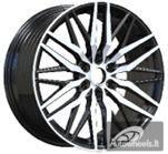 Ratlankis R18x8  6X120  ET  48  74.5  YF0453  Black Polished (MB)  For FORD  (M)  (HYBRID FORGED (max 1050kg))