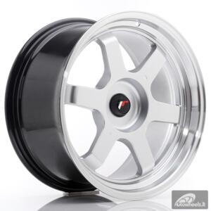 JR Wheels JR12 18x9 ET25-27 Blank Hyper Silver
