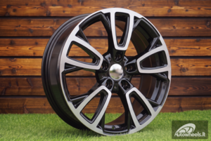 Ratlankis R17x7  5X112  ET  47  66.6  7409  Black Polished (MB)  For MINI  (Z2)