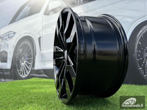 Ratlankis R20x8.5  5X112  ET  28  66.6  B5333  (IN5389)  Black (BL)  For VW  (M)  (TOUAREG)