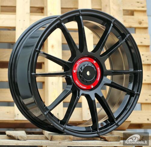 Ratlankis R19x8.5  5X112  ET  40  66.5  F9713  Black (BL)  For RACIN  (Z2)  (HYBRID FORGED OZ Style)
