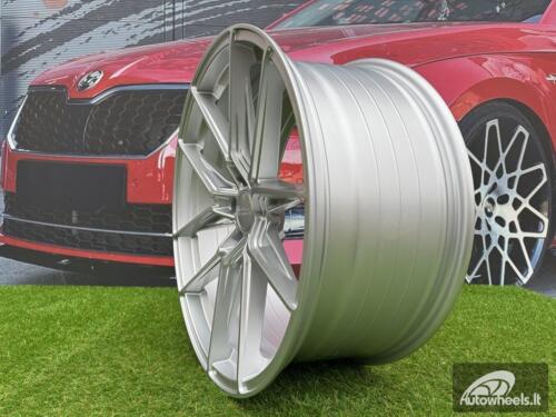 Ratlankis R19x8.5  5X112  ET  34  66.5  HX036  (IN3614F)  Silver Shining (SS)  For HAXER  (P)  (HYBRID FORGED)