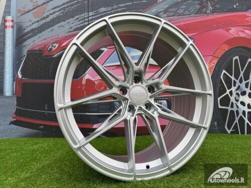 Ratlankis R19x8.5  5X112  ET  34  66.5  HX036  (IN3614F)  Silver Shining (SS)  For HAXER  (P)  (HYBRID FORGED)