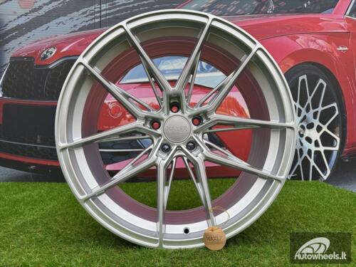 Ratlankis R19x9.5  5X112  ET  40  66.5  HX036  (IN3614F)  Silver Shining (SS)  For HAXER  (P)  (HYBRID FORGED)