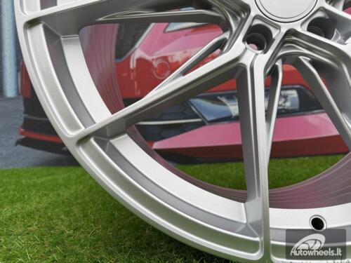 Ratlankis R19x9.5  5X112  ET  40  66.5  HX036  (IN3614F)  Silver Shining (SS)  For HAXER  (P)  (HYBRID FORGED)