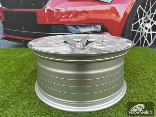 Ratlankis R19x9.5  5X112  ET  40  66.5  HX036  (IN3614F)  Silver Shining (SS)  For HAXER  (P)  (HYBRID FORGED)
