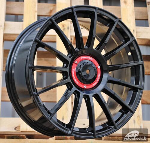 Ratlankis R18x8  10X100/112  ET  40  73.1  I0257  (F8728)  Black (BL)  For RACIN  (Z2)  (HYBRID FORGED OZ Style)