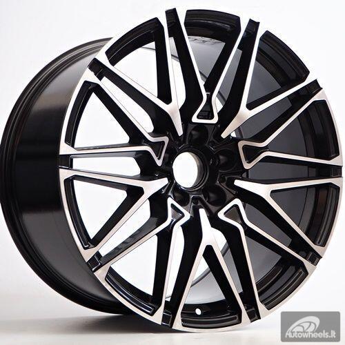 Ratlankis Axel 9,5X22 5X112 ET35 66,56 Black