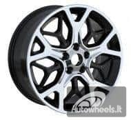 Ratlankis R20x8  5X127  ET  56  71.5  A5807  Black Polished (MB)  For JEEP  (P)
