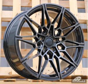 Ratlankis R19x9  5X112  ET  40  66.6  B1674  (H3143F)  Black+Tinted Face (BLTF)  For BMW  (Z4)  (HYBRID FORGED Rear+Front)