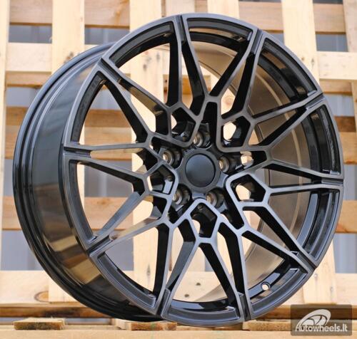 Ratlankis R19x9  5X112  ET  40  66.6  B1674  (H3143F)  Black+Tinted Face (BLTF)  For BMW  (Z4)  (HYBRID FORGED Rear+Front)