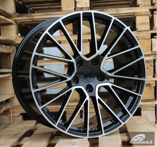 Ratlankis R21x10  5X130  ET  50  71.6  FE179  (FBX478)  Black Polished (MB)  For PORCH  (M)  (HYBRID FORGED)