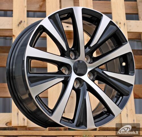 Ratlankis R17x7.5  5X114.3  ET  40  60.1  H3413F  Black Polished (MB)  For LEX  (Z4)  (HYBRID FORGED)