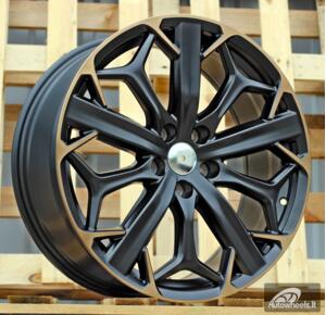 Ratlankis R19x8  5X112  ET  40  57.1  H3532F  Black Polished Half Matt Cooper (MBHMC)  For CUPRA  (Z4)  (HYBRID FORGED)