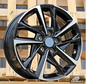 Ratlankis R17x7  5X114.3  ET  51  67.1  H3535F  Black Polished (MB)  For HYUND  (Z4)  (HYBRID FORGED)