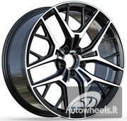Ratlankis R20x9  5X112  ET  34  66.6  H3573F  Black Polished (MB)  For MER  (Z4)  (HYBRID FORGED New S-Class W223 Front+Rear)