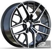 Ratlankis R20x10  5X112  ET  48.1  66.6  H3573F  Black Polished (MB)  For MER  (Z4)  (HYBRID FORGED New S-Class W223 Front+Rear)