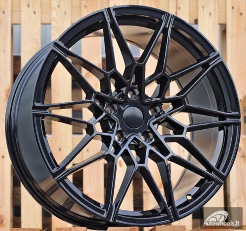 Ratlankis R20x8.5  5X112  ET  25  66.6  I0293  (H3143F)  Black (BL)  For BMW  (Z4)  (HYBRID FORGED Front+Rear)