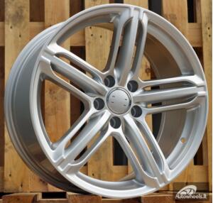 Ratlankis R19x8.5  5X112  ET  35  66.5  XF657  Silver (SI)  For AUD  (K4)