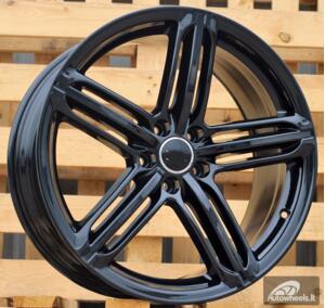 Ratlankis R20x9  5X130  ET  50  71.5  XF657  Black (BL)  For AUD  (K4)