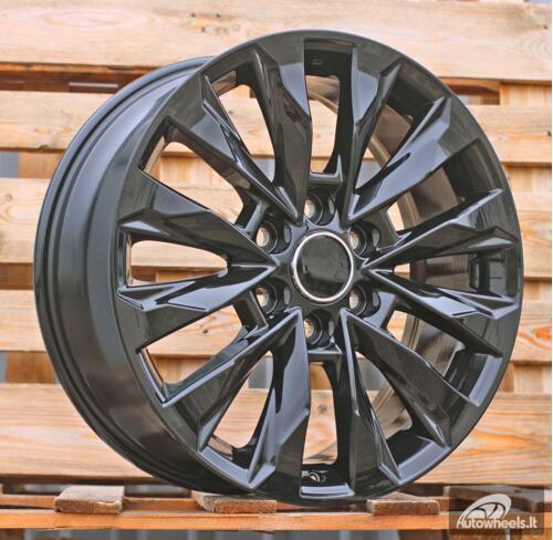 Ratlankis R20x8  6X139.7  ET  60  95.1  Y0185  (H880FA)  Black (BL)  For TOYOT  (Z4)  (HYBRID FORGED)
