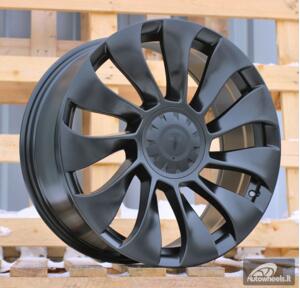 Ratlankis R18x8.5  5X114.3  ET  40  64.1  YS214  (H3117F)  Black Half Matt (BLHM)  For TESLA  (Z4)  (HYBRID FORGED (Model 3))