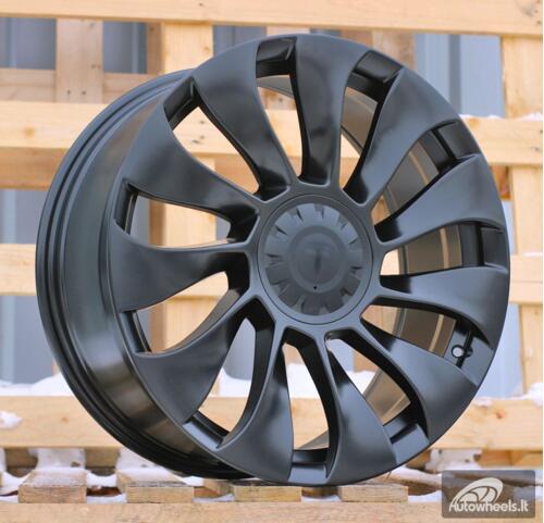 Ratlankis R18x8.5  5X114.3  ET  40  64.1  YS214  (H3117F)  Black Half Matt (BLHM)  For TESLA  (Z4)  (HYBRID FORGED (Model 3))
