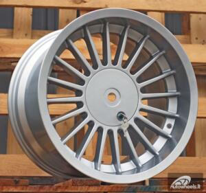 Ratlankis R17x10  5X120  ET  15  74.1  FBX257  Silver (SI)  For BMW  (P1)  (HYBRID FORGED Rear+Front)