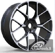 Ratlankis R20x9  5X112  ET  34  66.5  YF6161  Gloss Black (GB)  For AUD  (P2)  (HYBRID FORGED)