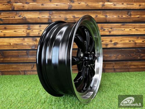 Ratlankis Beetle MK2 GT8 Style R15X5.5J 4X130 ET35  80.9 Black Machine Lip ( For VW Beetle mk2, Porsche 914 ) 
