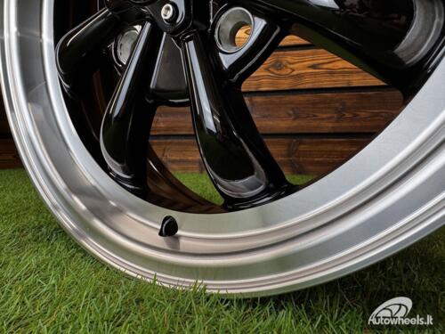 Ratlankis Beetle MK2 GT8 Style R15X5.5J 4X130 ET35  80.9 Black Machine Lip ( For VW Beetle mk2, Porsche 914 ) 