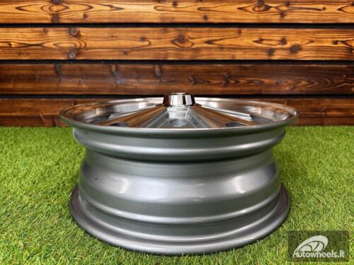 Ratlankis Beetle Baby Fuchs Style R15X5.5J 4X130 ET40 88.7 Gunmetal Machine Face ( For VW Beetle mk2, Porsche 914 ) 