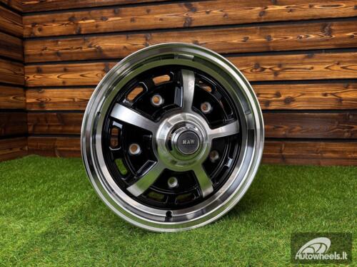 Ratlankis Beetle Sprint Star Classic
Style R15X5J 5X205 ET20 154 Black Machine Face ( For VW Beetle mk1 ) 