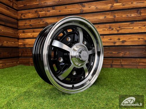 Ratlankis Beetle Sprint Star Classic
Style R15X5J 5X205 ET20 154 Black Machine Face ( For VW Beetle mk1 ) 