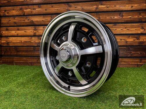 Ratlankis Beetle Sprint Star Classic
Style R15X5J 5X205 ET20 154 Black Machine Face ( For VW Beetle mk1 ) 
