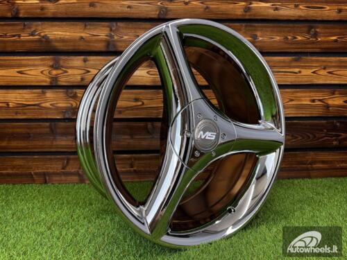 Ratlankis Antera Prime Style
R17X8J 5X120/5X112/5X114.3 ET30 67.1 White Vacuum Chrome