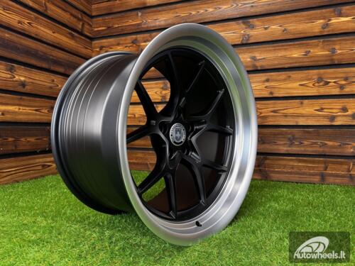 Ratlankis HRE Premium Mesh Performance R18X10.5J 5X112/5X114.3 ET12  73.1 Matt Black Machine Lip