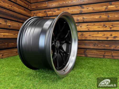 Ratlankis HRE Premium Mesh Performance R18X10.5J 5X112/5X114.3 ET12  73.1 Matt Black Machine Lip