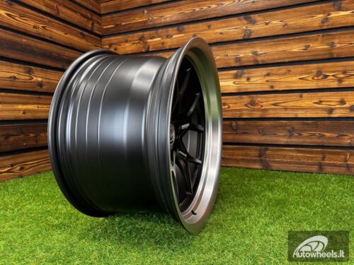 Ratlankis HRE Premium Mesh Performance R18X10.5J 5X112/5X114.3 ET12  73.1 Matt Black Machine Lip