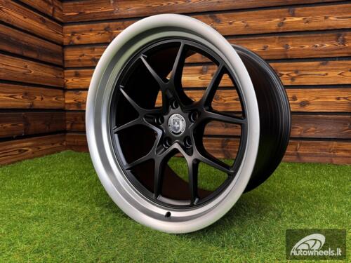 Ratlankis HRE Premium Mesh Performance R18X10.5J 5X112/5X114.3 ET12  73.1 Matt Black Machine Lip